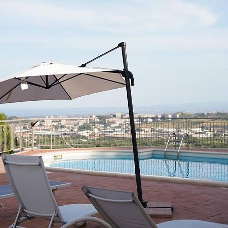 מיסטרביאנקו Holiday Flower Villa Panoramica Sul Golfo Di Catania מראה חיצוני תמונה