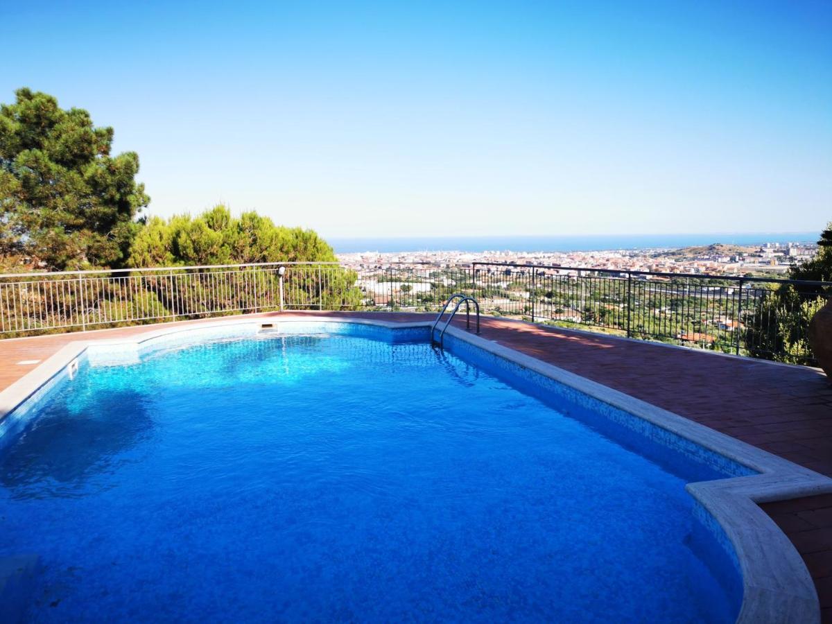 מיסטרביאנקו Holiday Flower Villa Panoramica Sul Golfo Di Catania מראה חיצוני תמונה